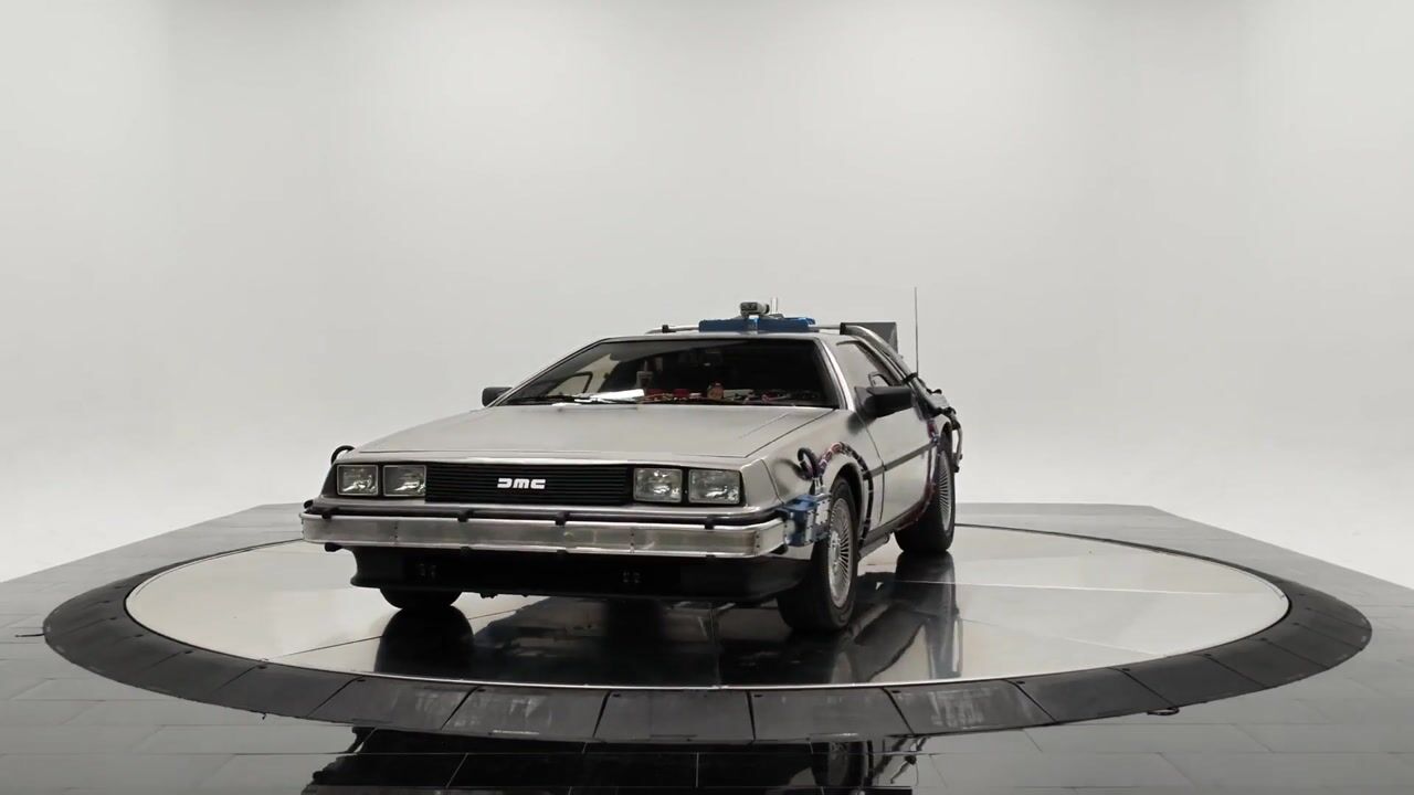 1981 DeLorean DMC-12  Time Machine walkaround
